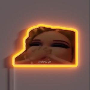 Bratz Ew Meme RGB Neon Sign