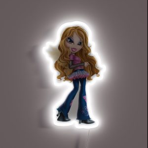 Bratz Fashion Pixiez Yasmin RGB Neon Sign