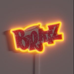 Bratz Pink Glitter RGB Neon Sign Bratz Pink Glitter RGB Neon Sign