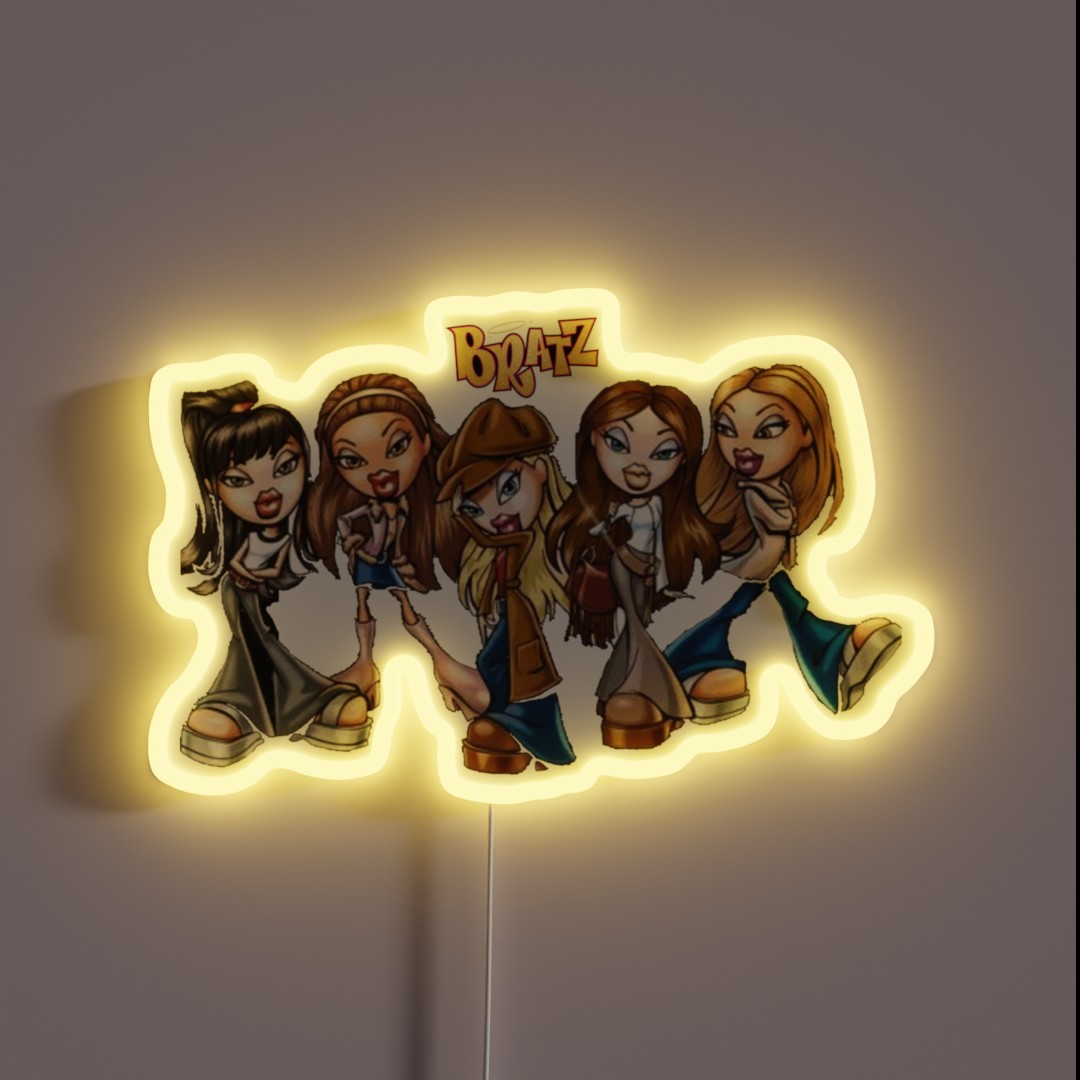 Bratz RGB Neon Sign Bratz RGB Neon Sign