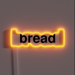 Bread RGB Neon Sign