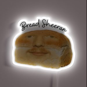 Bread Sheeran RGB Neon Sign