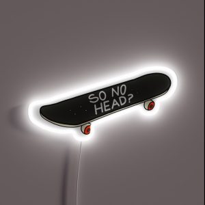 Breaks Skateboard RGB Neon Sign Breaks Skateboard RGB Neon Sign