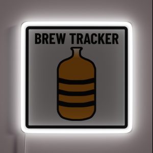 Brew Tracker Home Brewing RGB Neon Sign