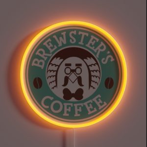 Brewster S Coffee RGB Neon Sign Brewster S Coffee RGB Neon Sign