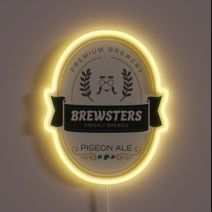 Brewster S Pale Ale RGB Neon Sign Brewster S Pale Ale RGB Neon Sign