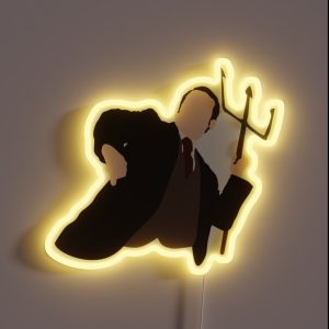 Brick With His Trident RGB Neon Sign