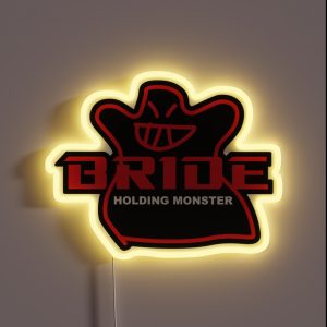 BRIDE Factory Black RGB Neon Sign