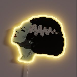 Bride Of Frankenstein RGB Neon Sign