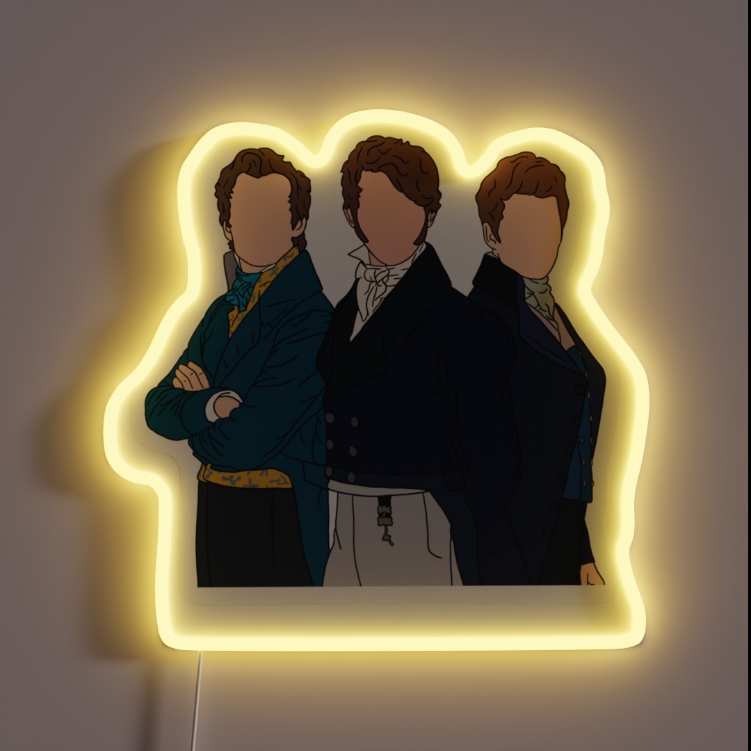 Bridgerton Brothers RGB Neon Sign Bridgerton Brothers RGB Neon Sign