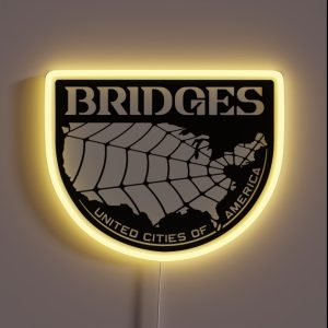 Bridges Logo V3 RGB Neon Sign