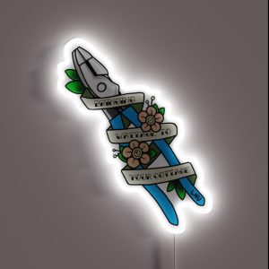 Bringing Wattage To Your Cottage RGB Neon Sign