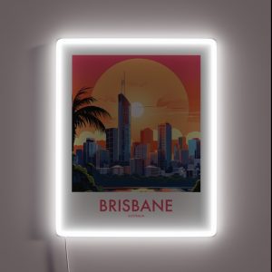 BRISBANE RGB Neon Sign