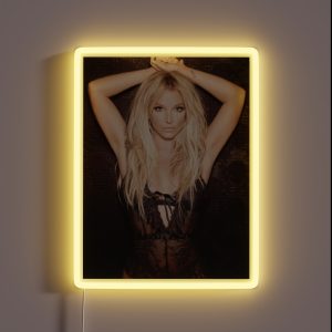 Britney Black RGB Neon Sign