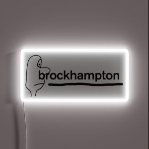 BROCKHAMPTON Logo RGB Neon Sign