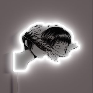 Broken Head RGB Neon Sign