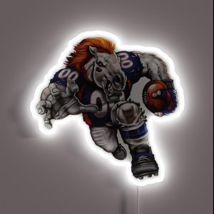 Broncos00 Touchdown In Denver RGB Neon Sign Broncos00 Touchdown In Denver RGB Neon Sign
