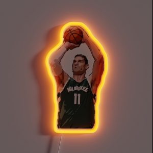 Brook Lopez RGB Neon Sign