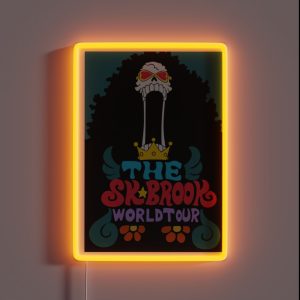 Brook World Tour RGB Neon Sign