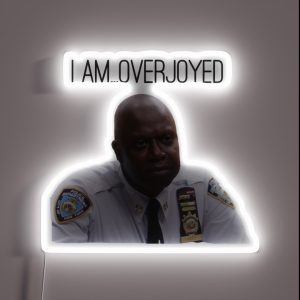Brooklyn 99 Holt Emotions RGB Neon Sign