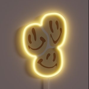 BROWN SMILES RGB Neon Sign BROWN SMILES RGB Neon Sign