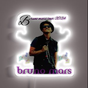 Bruno Mars RGB Neon Sign