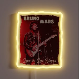 Bruno Mars RGB Neon Sign