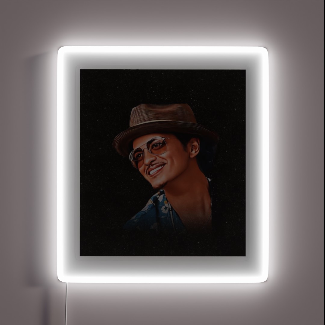 Bruno Mars RGB Neon Sign Bruno Mars RGB Neon Sign