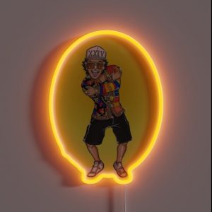 Bruno Mars RGB Neon Sign