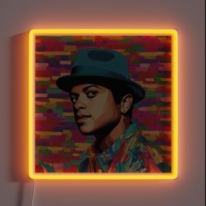 Bruno Mars RGB Neon Sign