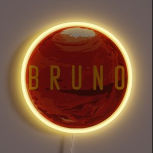 Bruno Mars RGB Neon Sign