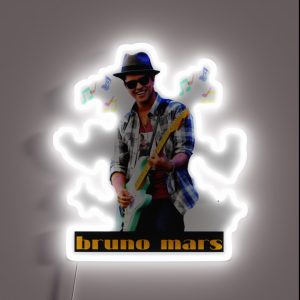 Bruno Mars RGB Neon Sign