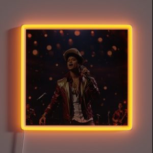 Bruno Mars RGB Neon Sign
