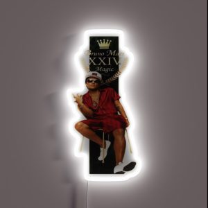 Bruno Mars RGB Neon Sign