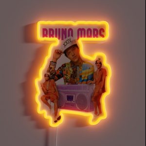 Bruno Mars RGB Neon Sign