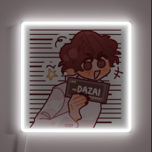 BSD Osamu Dazai Barbie Meme RGB Neon Sign
