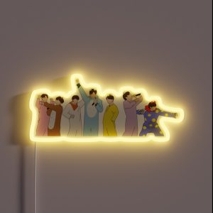 BT21 Debut Stage RGB Neon Sign