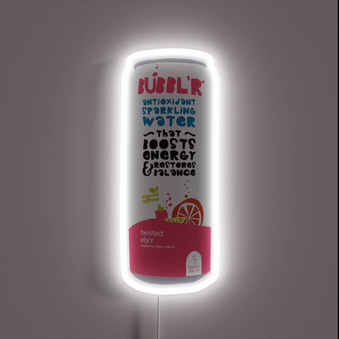 Bubbl R Twisted Elix R RGB Neon Sign Bubbl R Twisted Elix R RGB Neon Sign