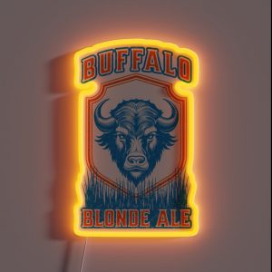 Buffalo Blonde Ale RGB Neon Sign