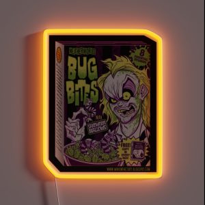 BUG BITES RGB Neon Sign BUG BITES RGB Neon Sign