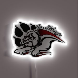Bulldog RGB Neon Sign