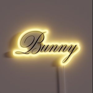 Bunny RGB Neon Sign