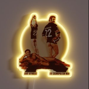 Burt Reynolds Cosmo Man RGB Neon Sign
