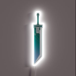 Buster Sword Colour RGB Neon Sign Buster Sword Colour RGB Neon Sign