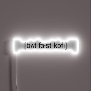 But First Coffee IPA RGB Neon Sign