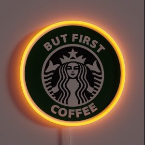 But First Coffee RGB Neon Sign But First Coffee RGB Neon Sign