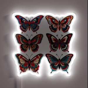 Butterflies RGB Neon Sign