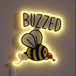 Buzzed Red Wine RGB Neon Sign Buzzed Red Wine RGB Neon Sign
