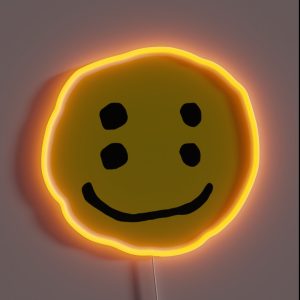 Cactus Plant Flea Market Smiley Face RGB Neon Sign