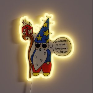 CAD Design Wizard RGB Neon Sign CAD Design Wizard RGB Neon Sign